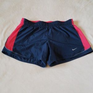 Navy Blue Nike Running Shorts